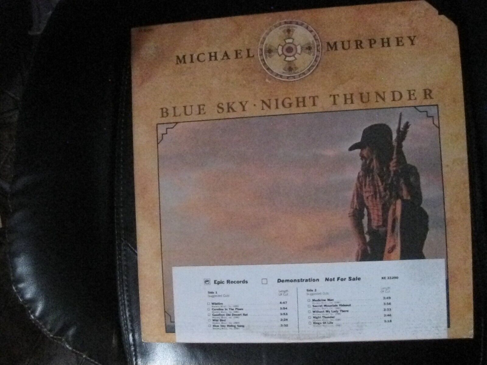 MICHAEL MURPHY BLUE SKY - NIGHT THUNDER LP 1975 \