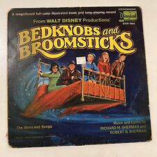 Walt Disney 1971 Bedknobs and Broomsticks Soundtrack & Storybook Vinyl LP G+/VG picture