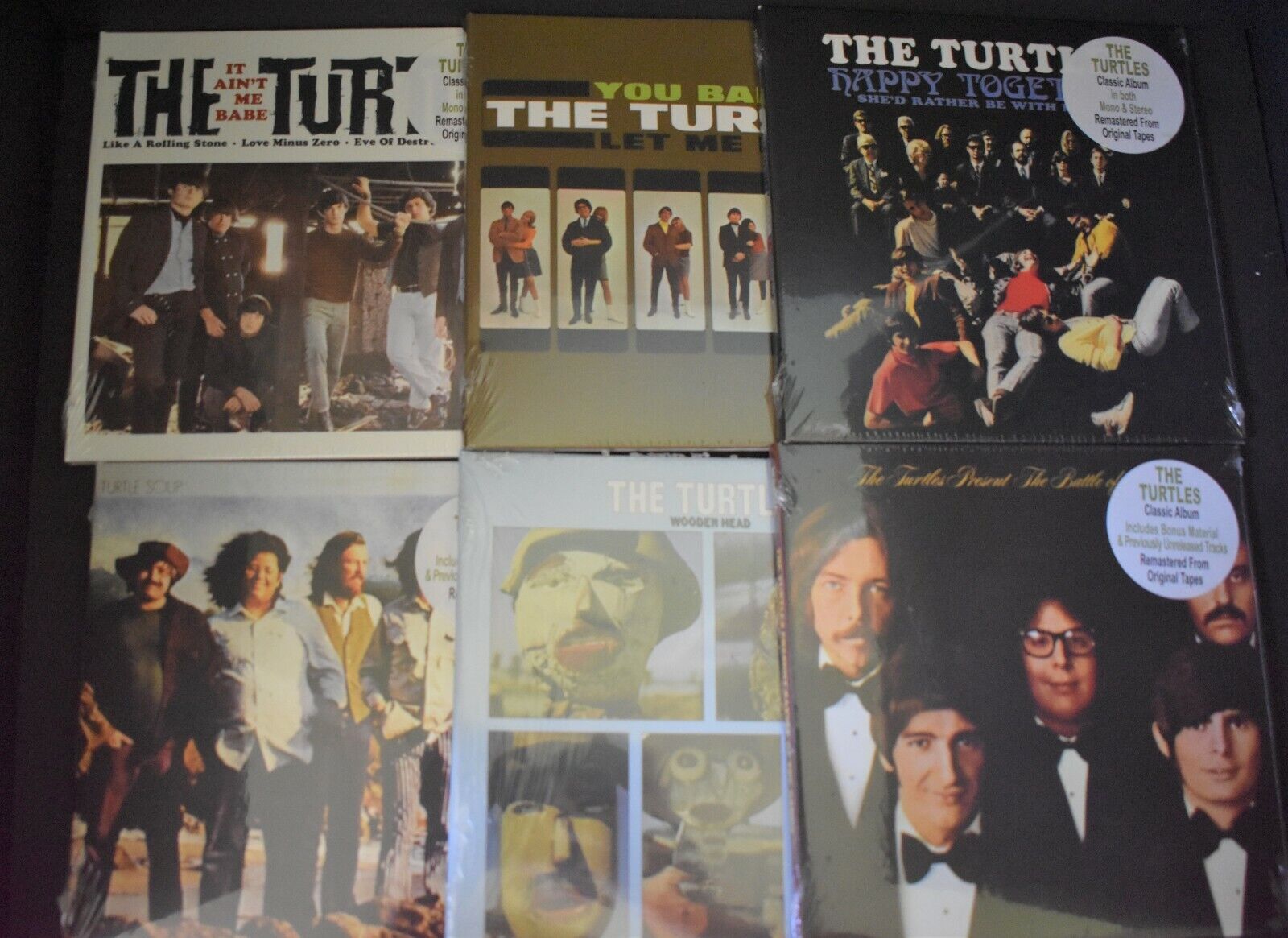 The Turtles - Complete Studio Album Bundle (6 CDs) NEW/SEALED