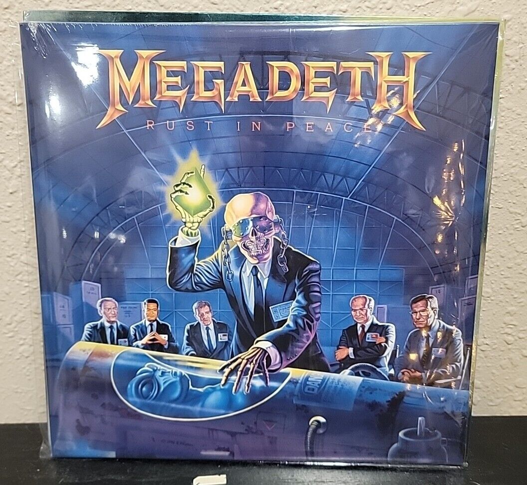 Factory Sealed  Megadeth Rust In Peace LP... 