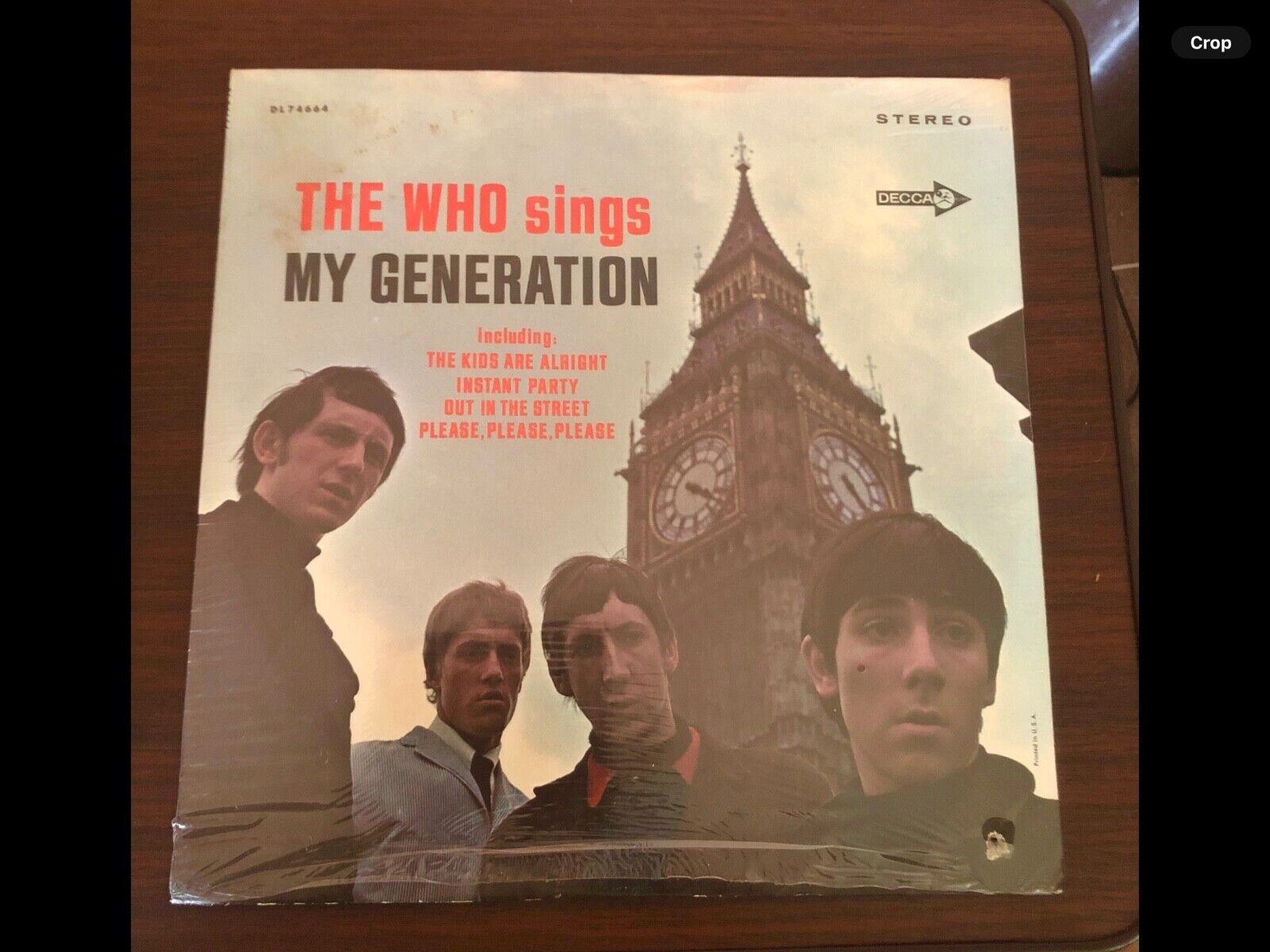 The Who - The Who Sings My Generation LP Decca DL 74664, bb, Still Sealed 