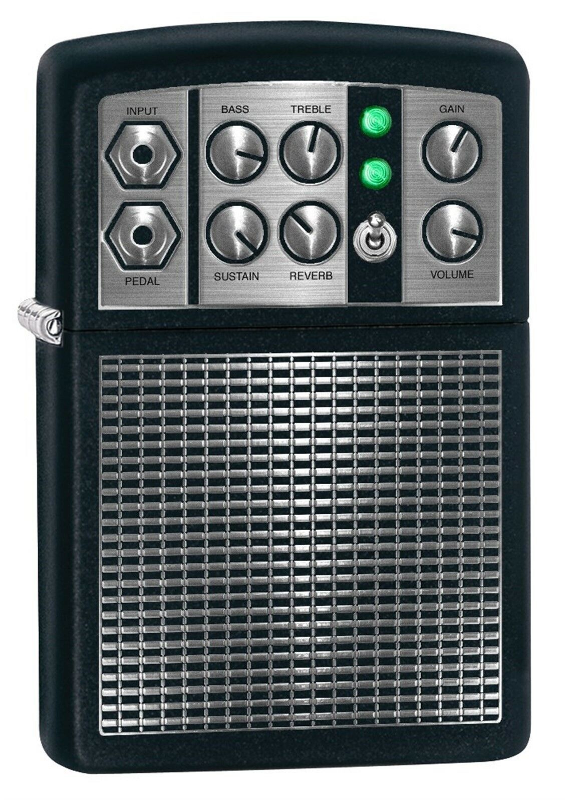 Zippo Lighter: Stereo Amplifier - Black Matte 78084