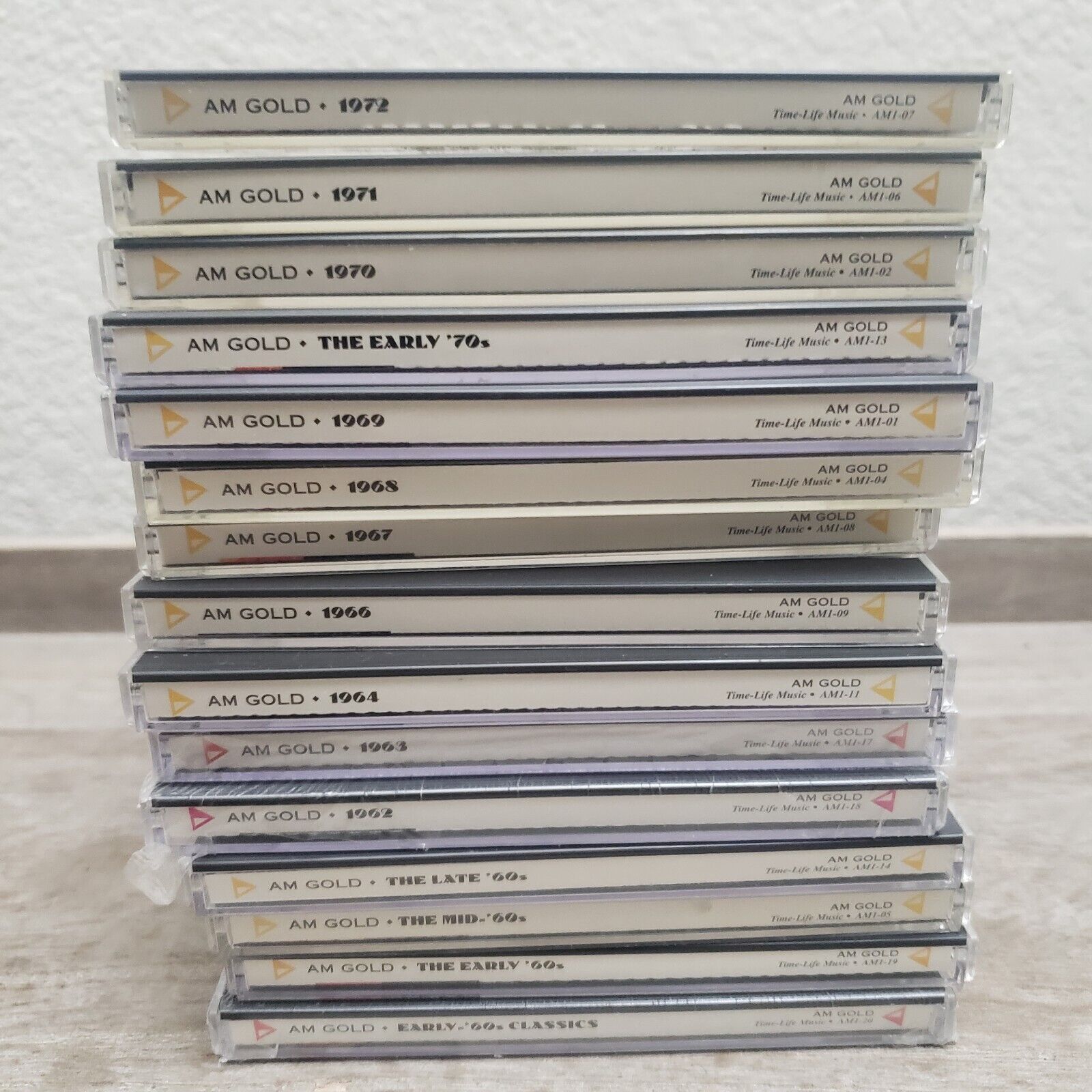 AM GOLD Time Life CD Lot 15 Discs 60s & 70s Radio Hits Collection Compilation