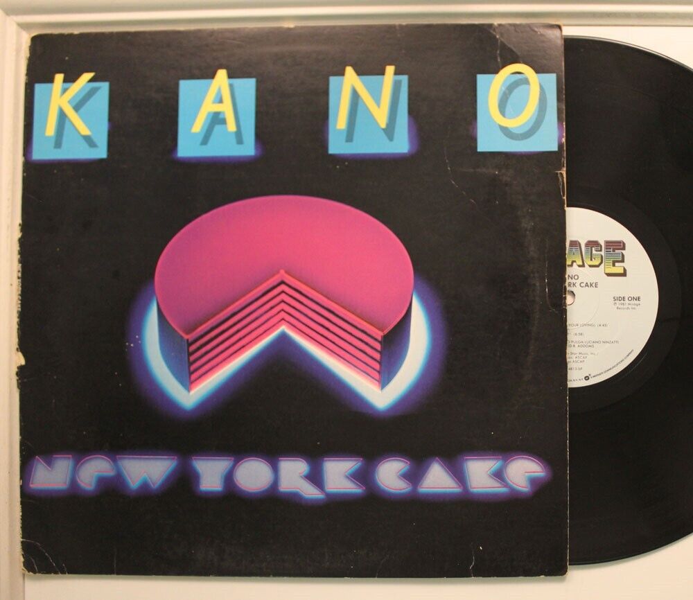 Kano Lp New York Cake On Mirage - Vg+ / Vg To Vg+
