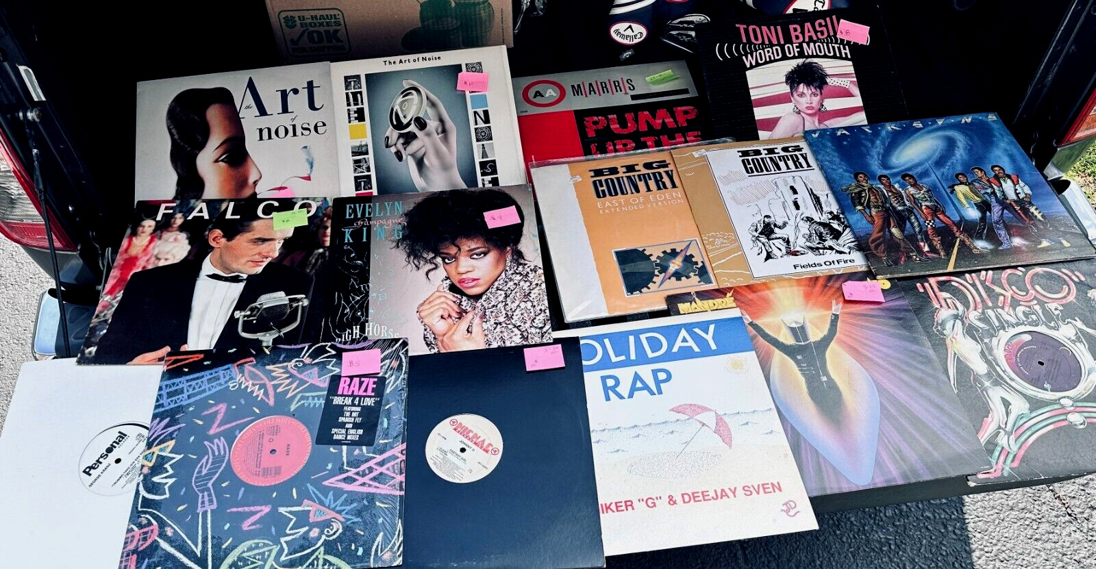 15 Vinyl Record Bundle 80s Music Dance Pop Misc Vintage