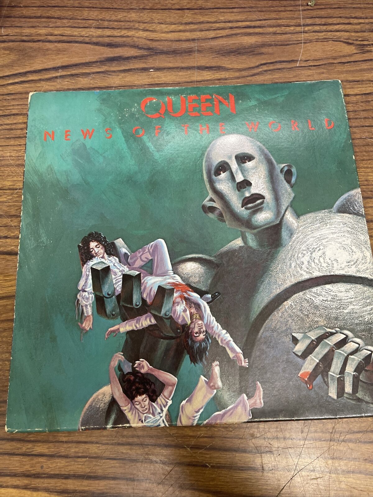 Queen - News of the World LP Vintage Vinyl Record 1977 1st Edition 