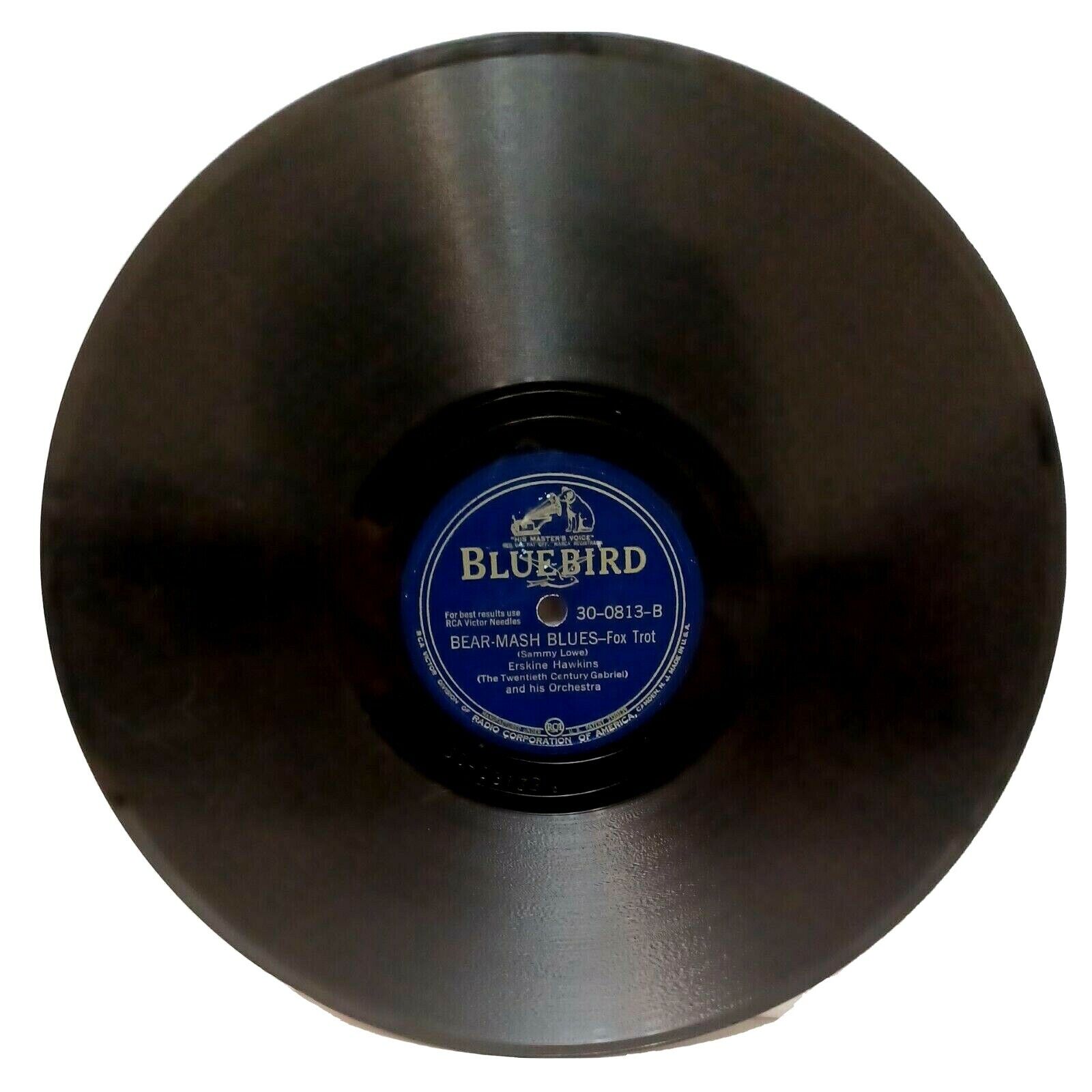 Erskine Hawkins - Bear-Mash Blues / Baby Don\'t Cry RCA Bluebird 30-0813 V+