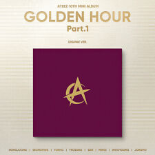 ATEEZ GOLDEN HOUR:PART.1 10th Mini Album DIGIPAK Ver/CD+Photo Book+Card+etc+GIFT picture