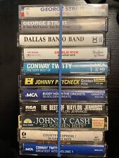 SET-2 Vintage Cassette Tapes, Country Western 60's, 70's, 80's & 90's YOU PICK picture