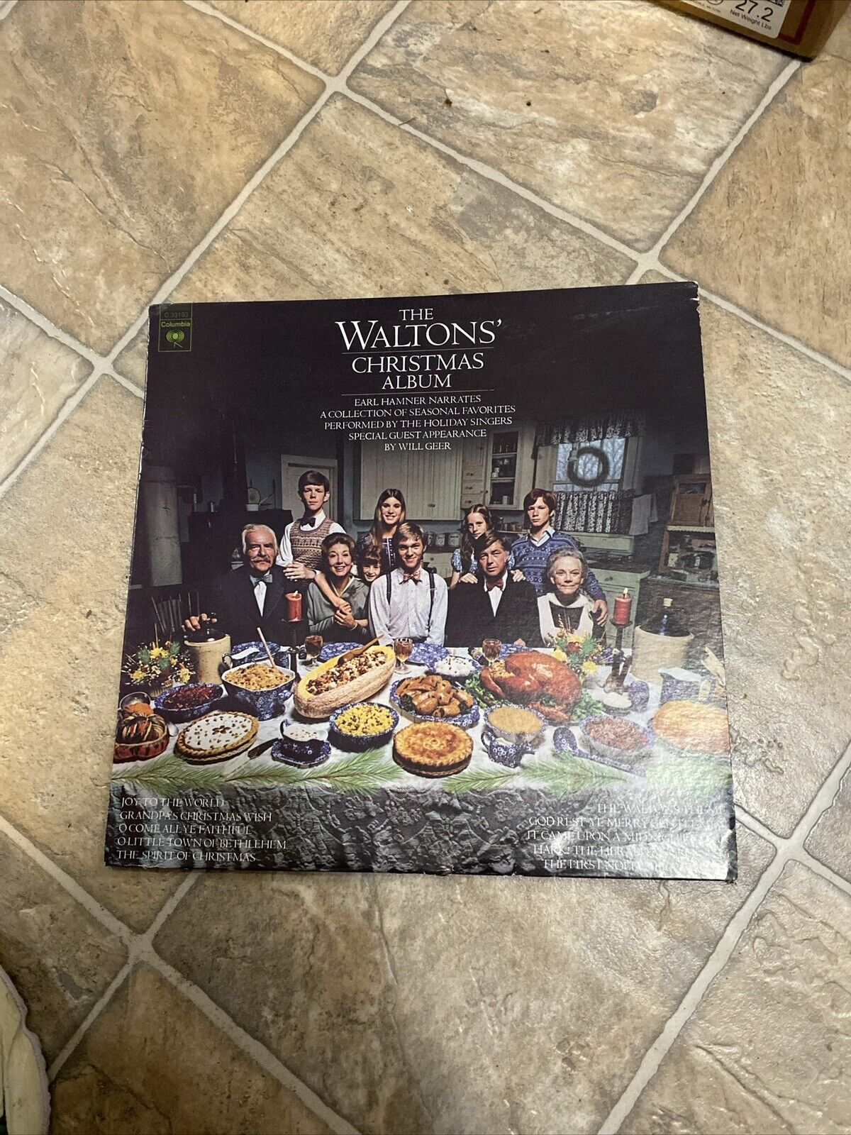 The Waltons TV Show - The Waltons’ Christmas Album LP- 1974 Vintage LP