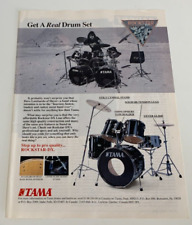 TAMA DRUMS ADVERT Dave Lombardo SLAYER Hit Parader Magazine 1 Page Advert picture