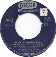 GESCHWISTER SCHMID Rockin' Evergreens on Decca rockabilly 45 HEAR picture