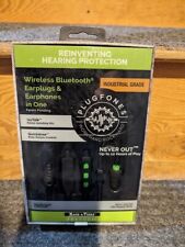 Plugfones FreeReign Bluetooth Earplug Earbuds Work Headphones Tough Cable OSHA picture
