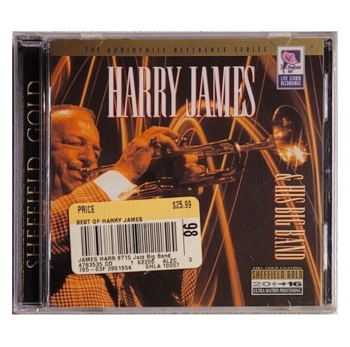Harry James And His Big Band by Harry James (CD, Dec-1995, Sheffield Lab) New