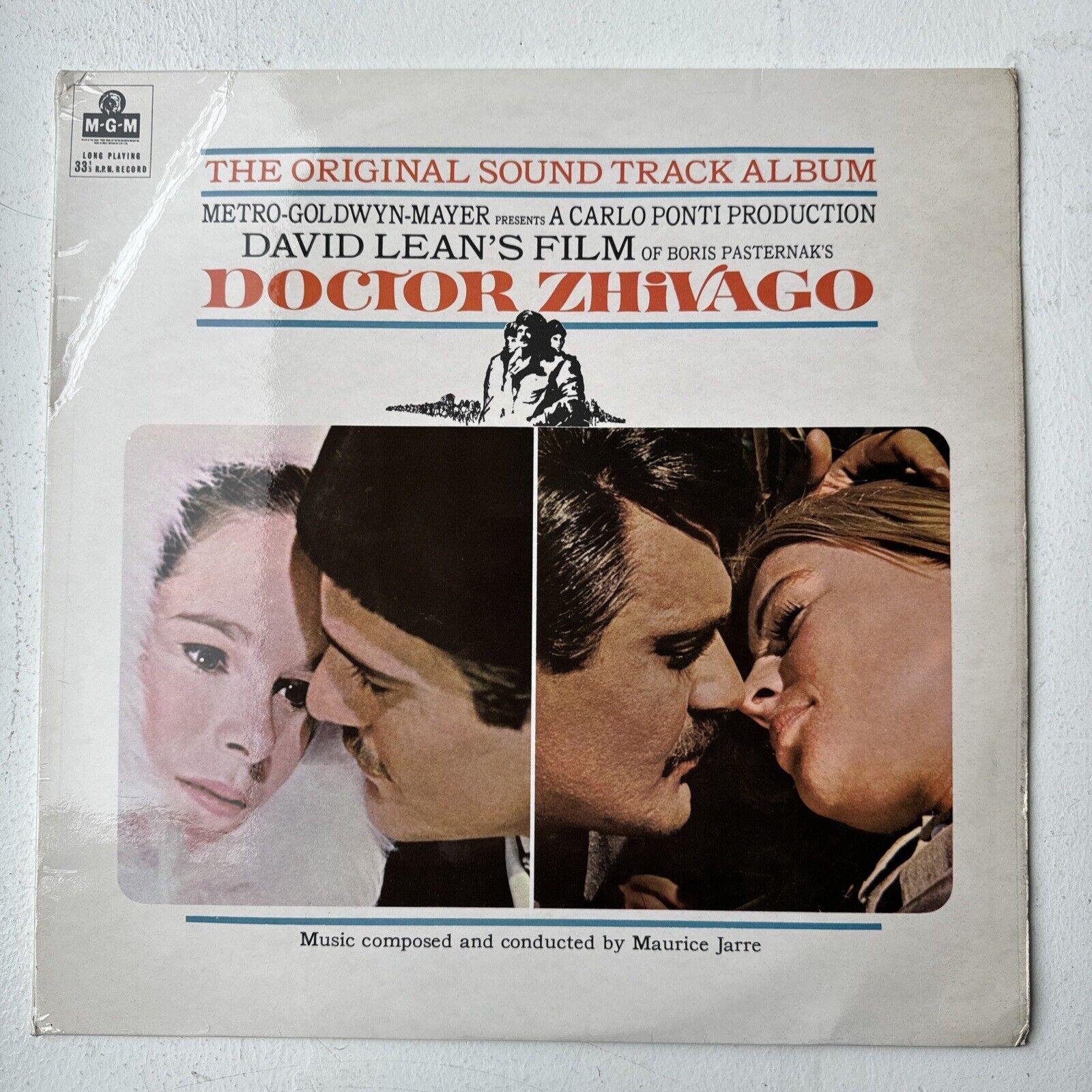 Vintage 1966 Vinyl LP Doctor Zhivago Original Sound Track MGM CS 8007 *221