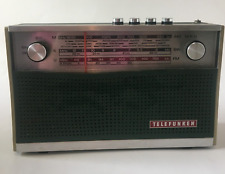 Telefunken Banjo Automatic Transistor Radio Green Battery Operated Vtg 1967-69 picture
