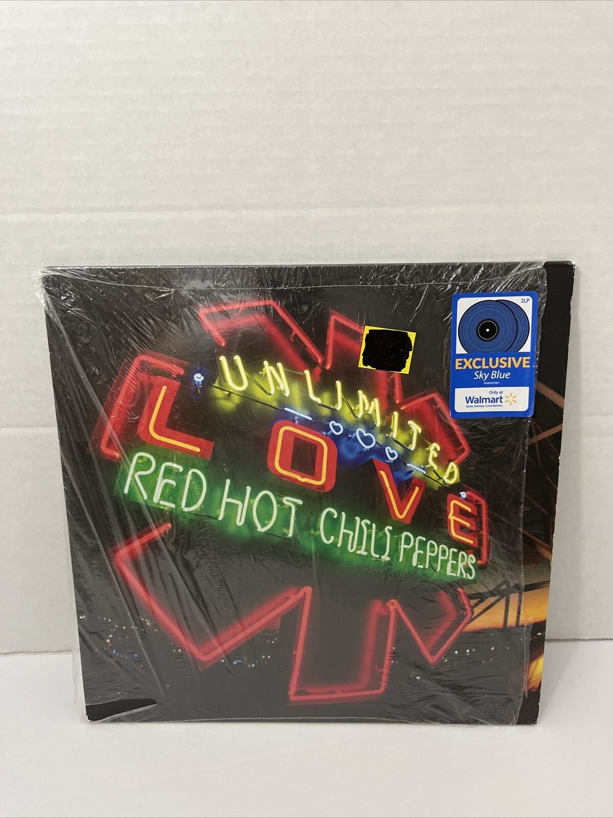 Red Hot Chili Peppers Unlimited Love - 2 LP Walmart Exclusive Sky Blue Vinyl 
