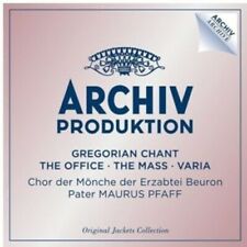 Gregorian Chant - The Office - The Mass - Varia [4 CD]  - Acceptable picture