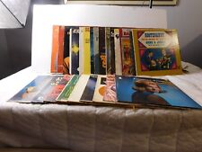 BULK LOT OF 25 VINTAGE  COUNTRY MUSIC 33 RPM LPS     Z39 picture