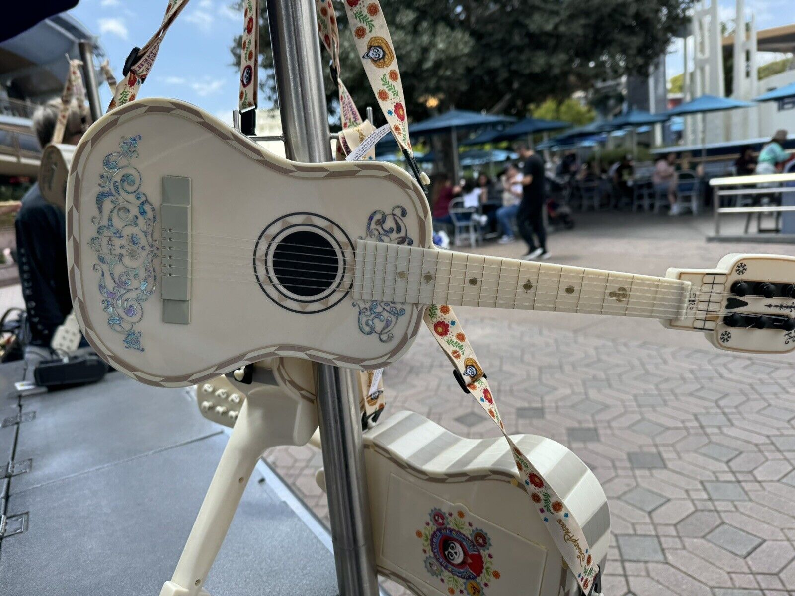 Disneyland Pixar Fest 2024 - Coco Miguel Guitar Popcorn Bucket