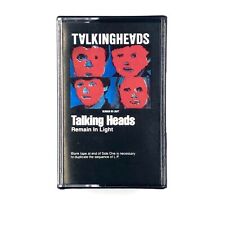 TALKING HEADS REMAIN IN LIGHT Cassette Tape OG 1980 New Wave Art Rock Rare picture