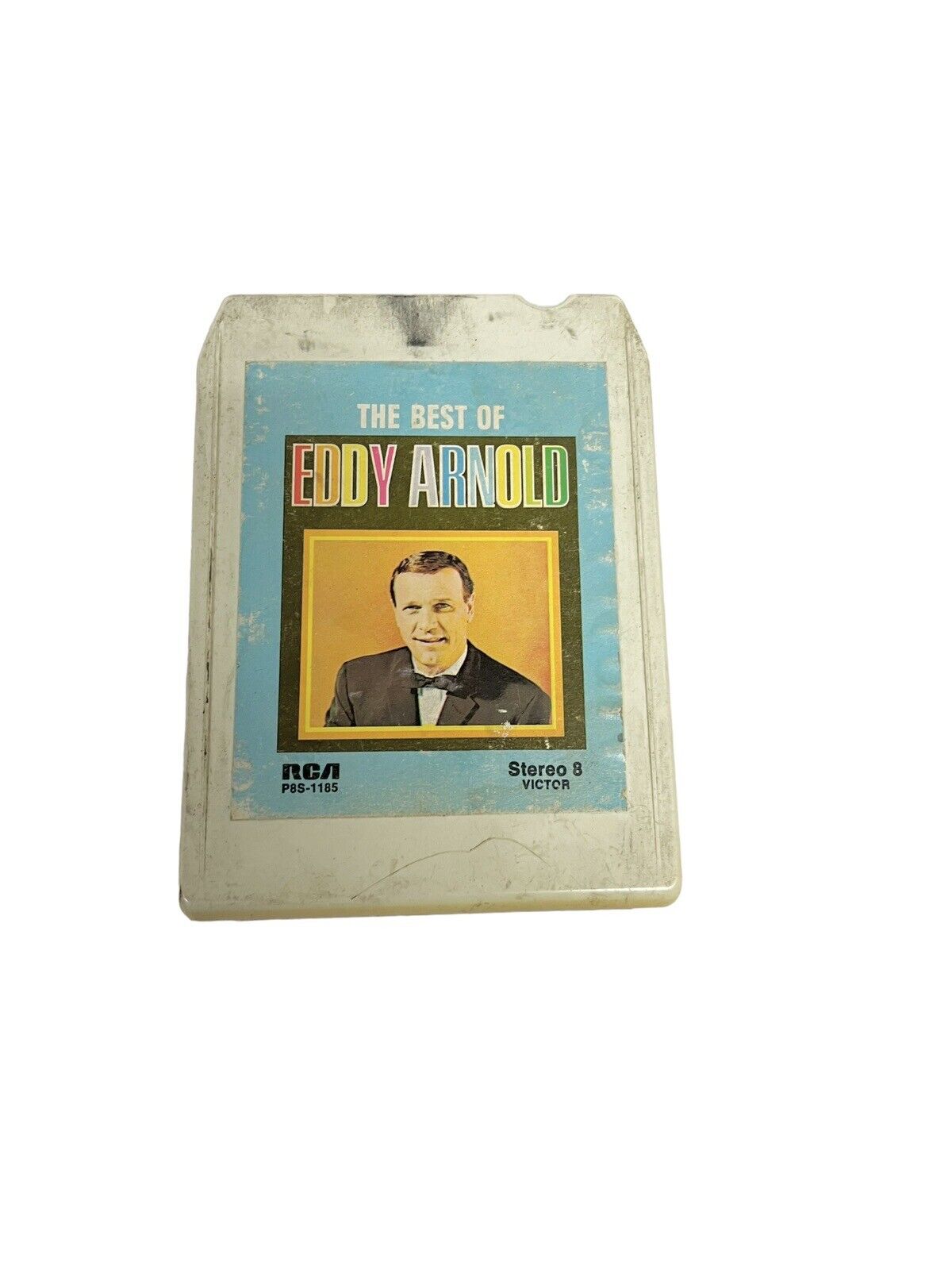 VINTAGE THE BEST OF EDDY ARNOLD 8-TRACK TAPE 1966 RCA P8S-1185