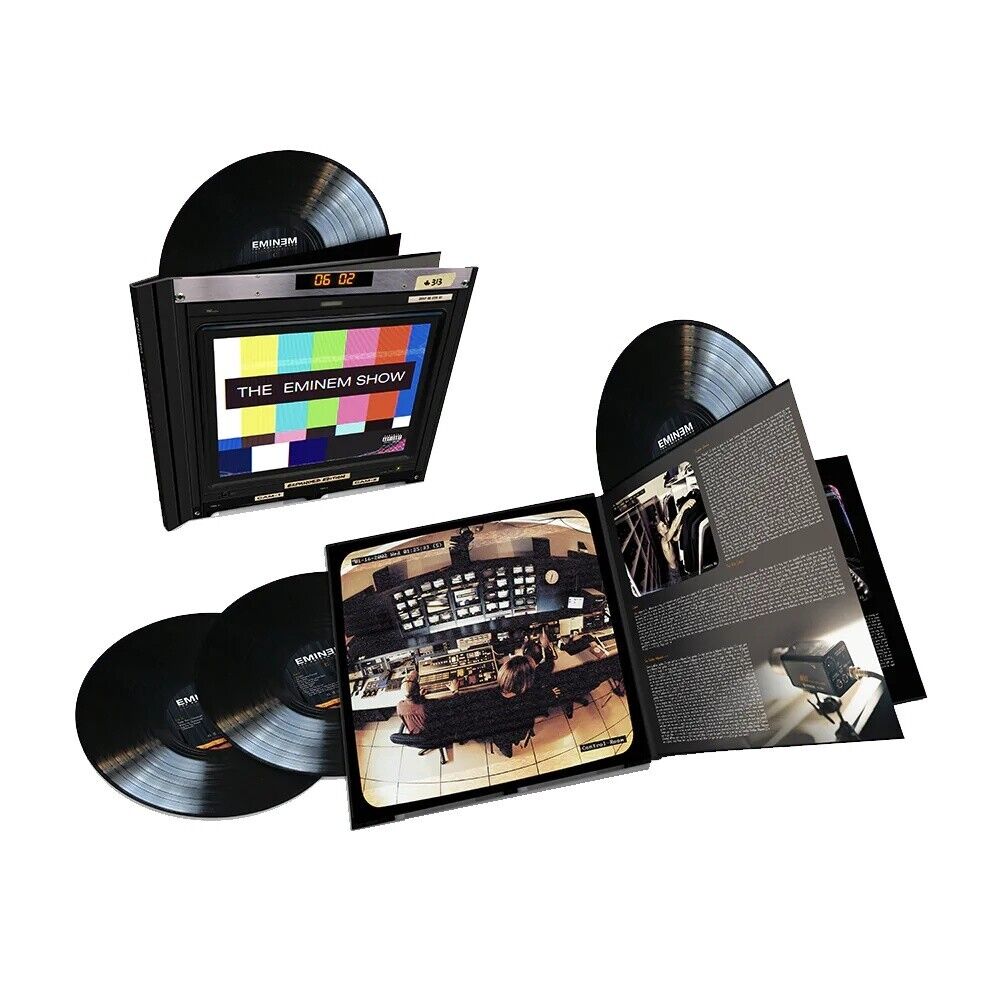 THE EMINEM SHOW 20th Anniversary EXPANDED Collector\'s EDITION 4LP Vinyl RECORD