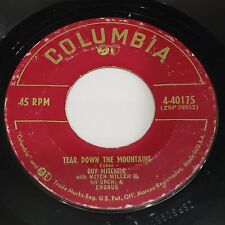 1954 Guy Mitchell –Tear Down The Mountains / Dime & Dollar COLUMBIA 4-40175 VG picture