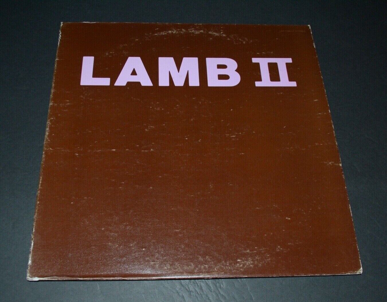 Lamb~Lamb II~With Printed Inner Sleeve~Messianic Jewish Folk Rock~Jesus~Xian