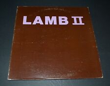 Lamb~Lamb II~With Printed Inner Sleeve~Messianic Jewish Folk Rock~Jesus~Xian picture
