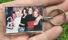 Spice Girls Vintage Photo Keyring Double Sided Clear Acrylic Keychain 1990’s picture