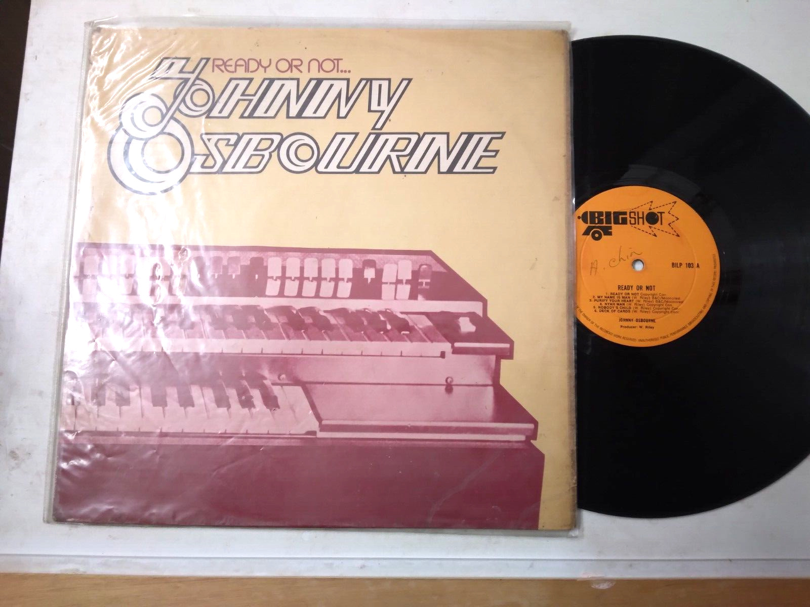 Johnny Osbourne – Ready Or Not - Vinyl LP 1973