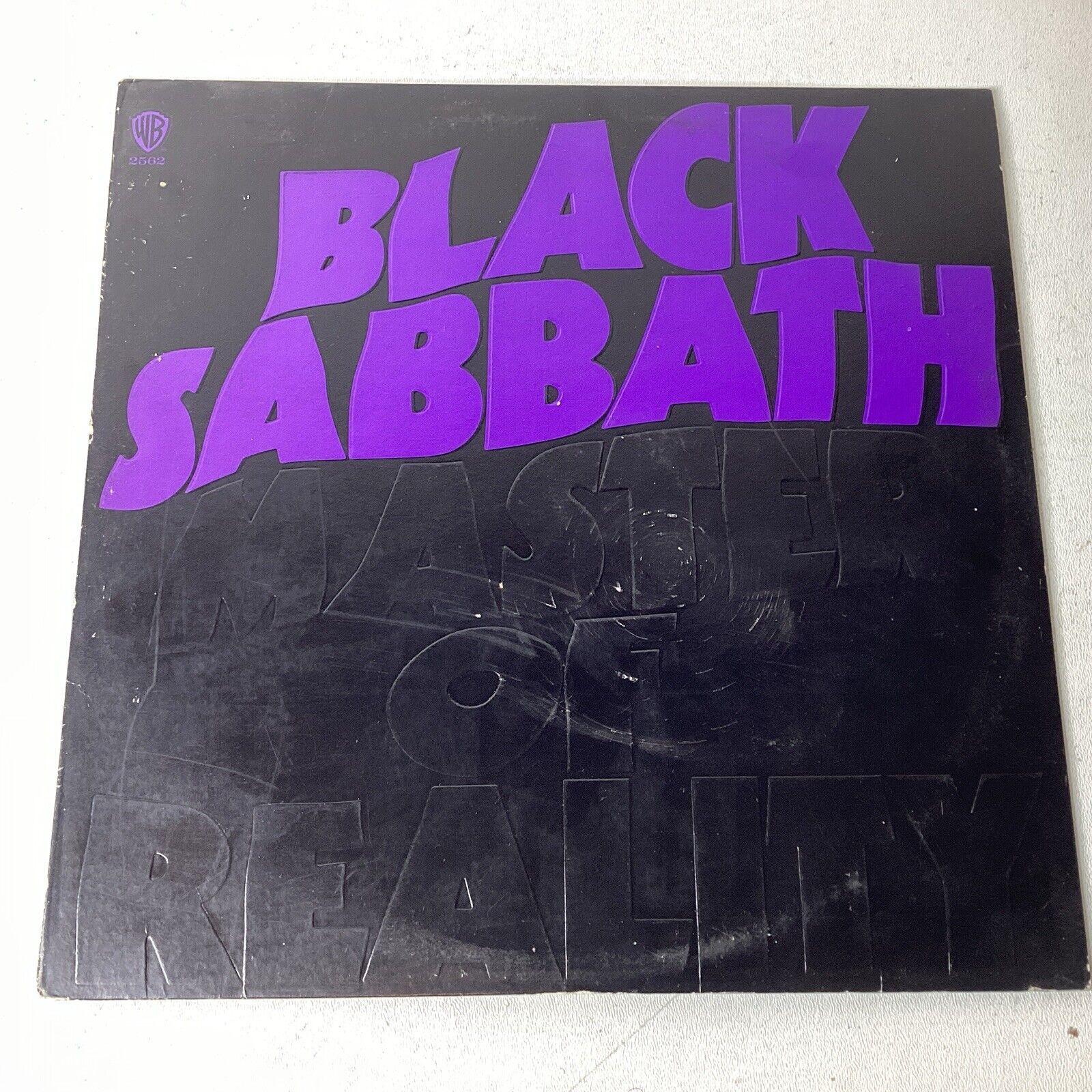 Vintage black sabbath Master of reality Bs2562 1971 with poster