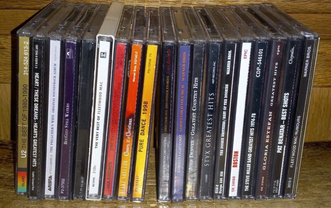 Lot Of 19 Mixed Genre CDs