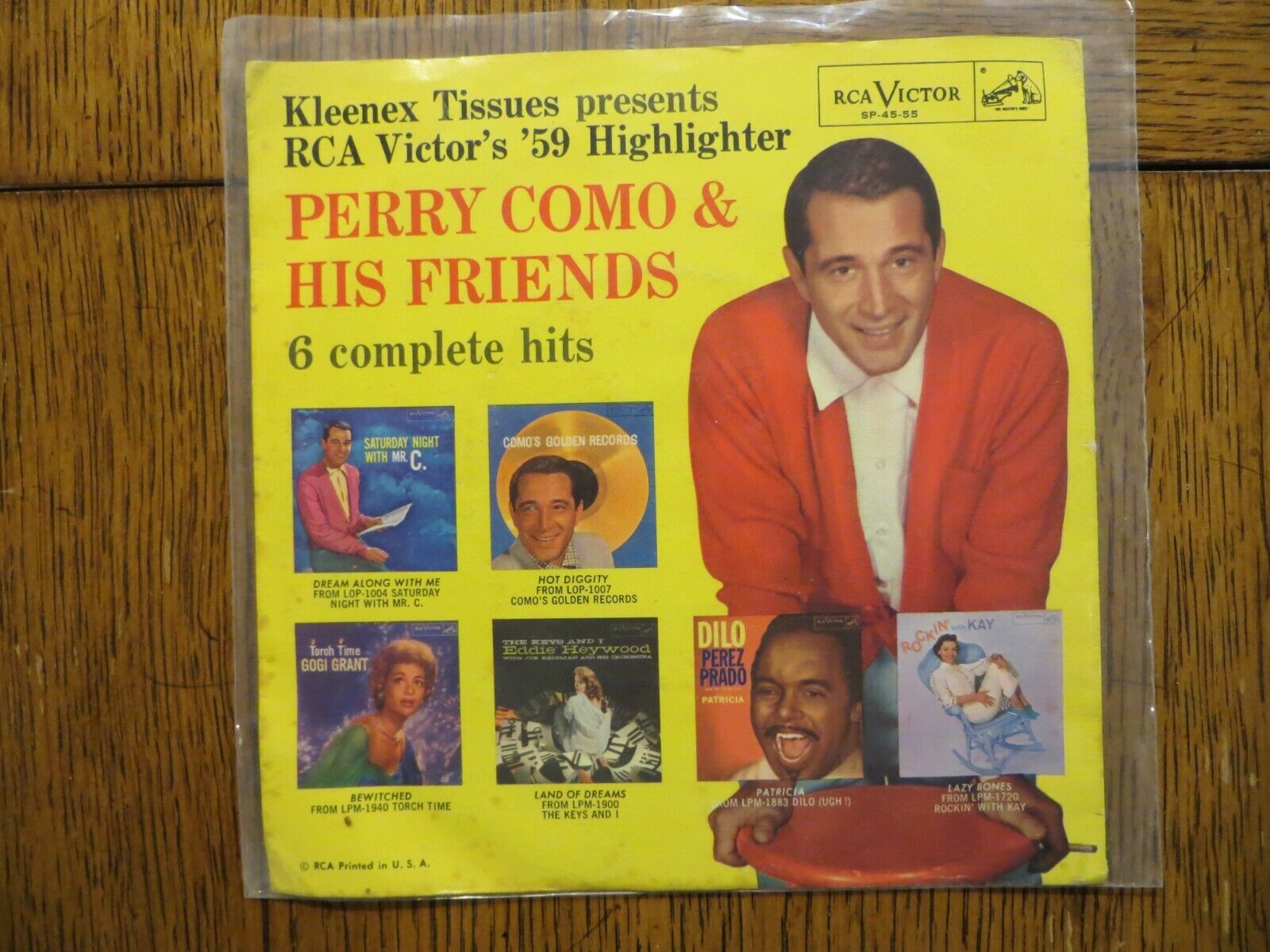 Perry Como & His Friends - 1959 - RCA Victor SP-45-55 7\