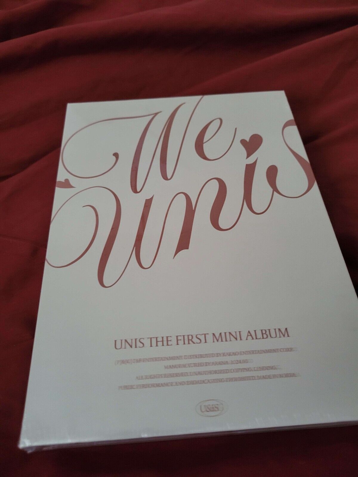 UNIS We Unis 1st Mini Album Brand New