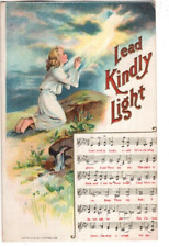 ANTIQUE ILLUSTRATED SONG Postcard     