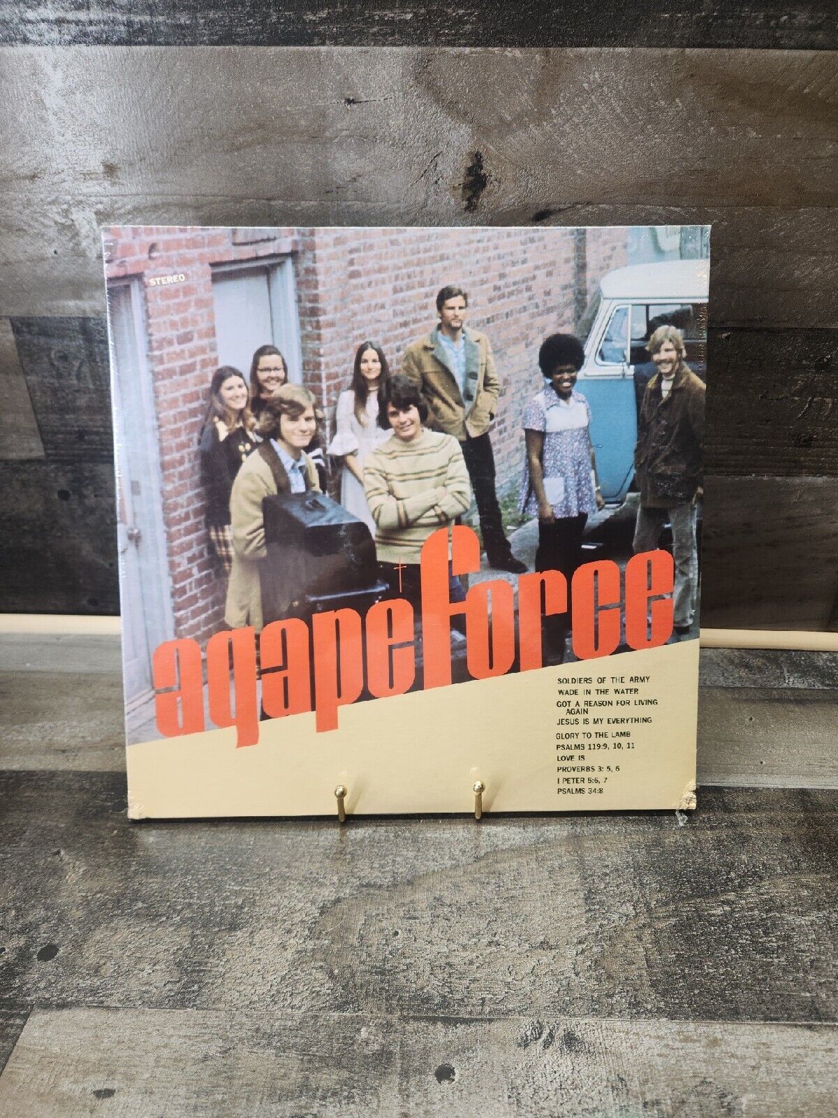 AGAPE FORCE  Lp Sealed Vintage Christian Worship Music Vinyl Record