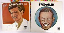 ORIGINAL RADIO BROADCAST x2 SEALED LPs: John Garfield & Fred Allen a1885 picture