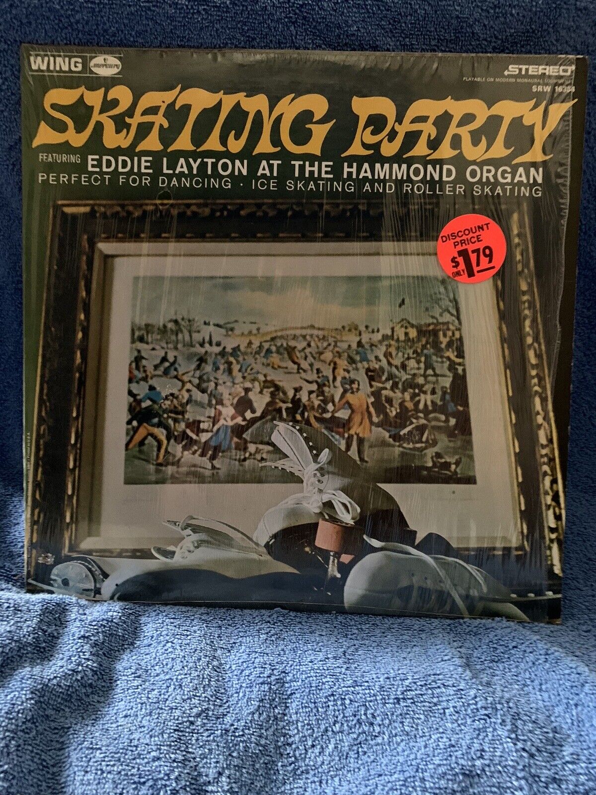 Eddie Layton Skating Party LP 1960 Vinyl Album - Let Me Call You Sweetheart