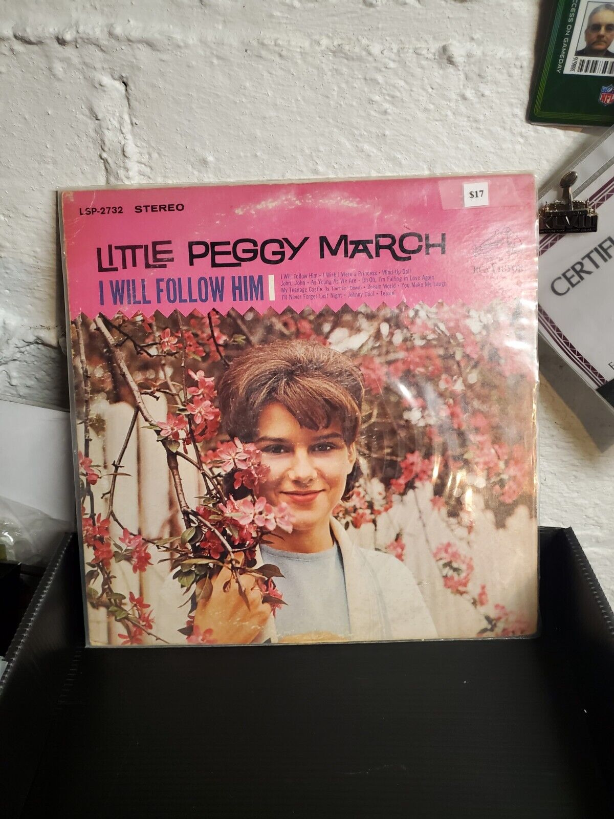 Peggy March I Will Follow Him Original Vintage Lp