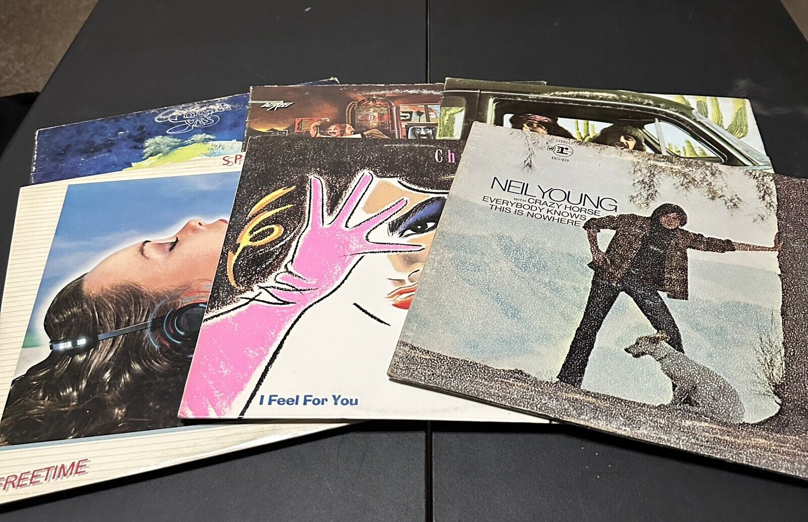 Vinyl Record Lot of 6 Overnite-Sensation, Spyro Gyra Neil Young, Cheech & Chong