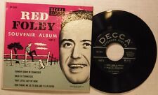 RED FOLEY / SOUVENIR ALBUM, PART 2 / 7 INCH 45 RPM EP ALBUM / DECCA ED 2147 picture