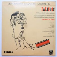 Patachou Les Grande Chansons Vol 1 LP Philips BBL7423 EX/EX 1960 Les Grande Chan picture