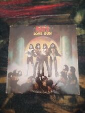 Vintage KISS Love Gun 1977 Album Casablanca  Vinyl Lp With Insert  picture