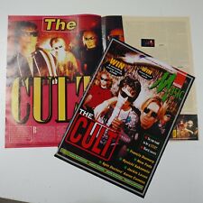 40x30cm magazine cutting 1994 THE CULT front cover + 2 page interview picture