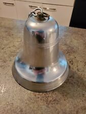 Vintage 1960s Pull String Silver Christmas Musical Bell Japan Works ~ See Video picture