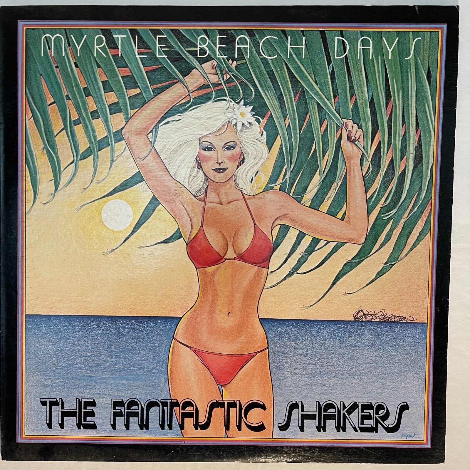 The Fantastic Shakers ‎– Myrtle Beach Days Vinyl, LP Beach Music