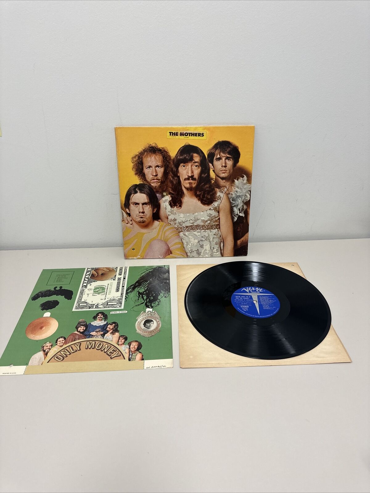 MOTHERS OF INVENTION We're Only In It For The Money 1st Press LP Frank Zappa VG+