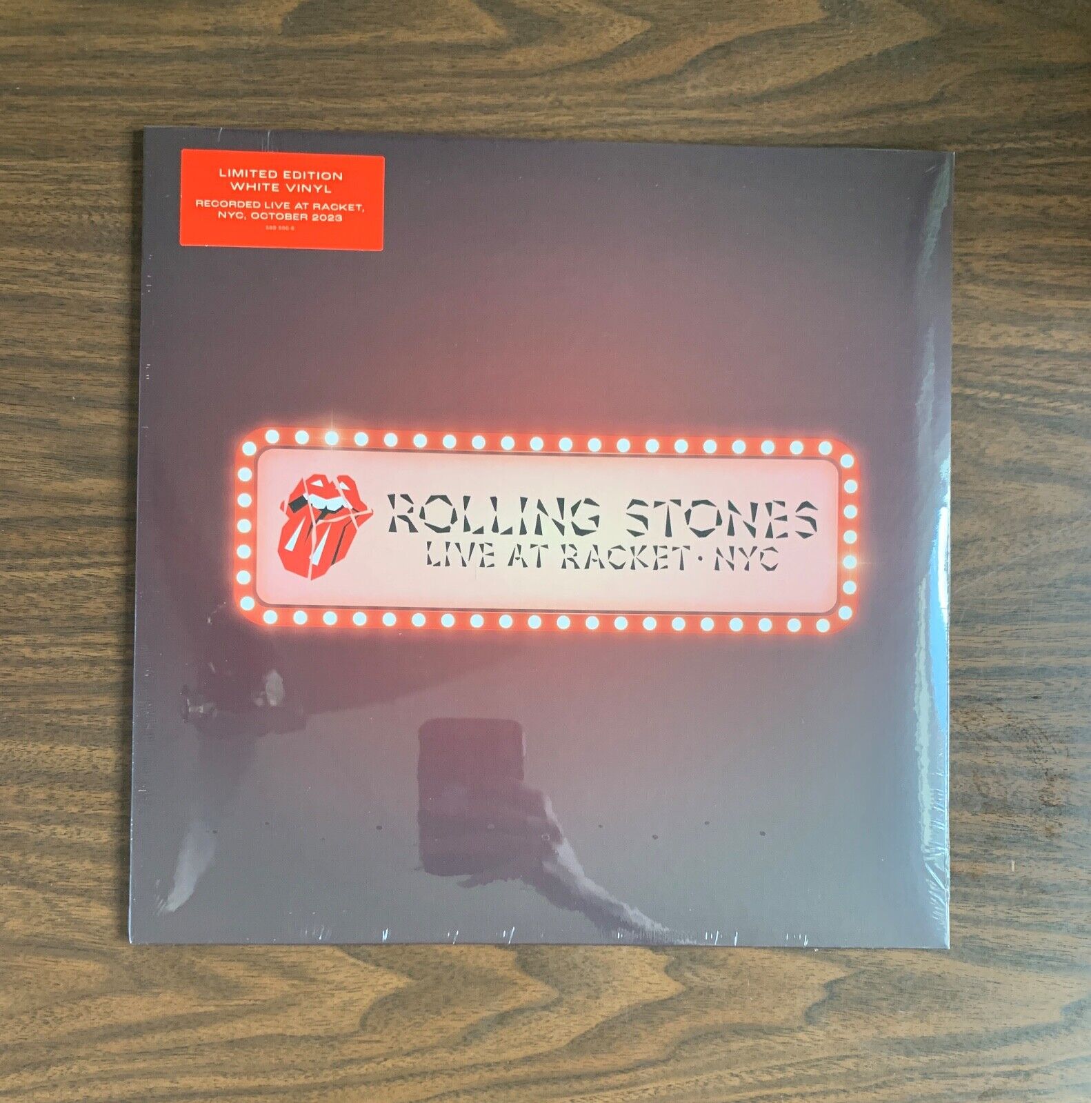 ROLLING STONES LIVE AT RACKET NYC WHITE VINYL LP NEW SEALED RSD 2024 MICK JAGGER